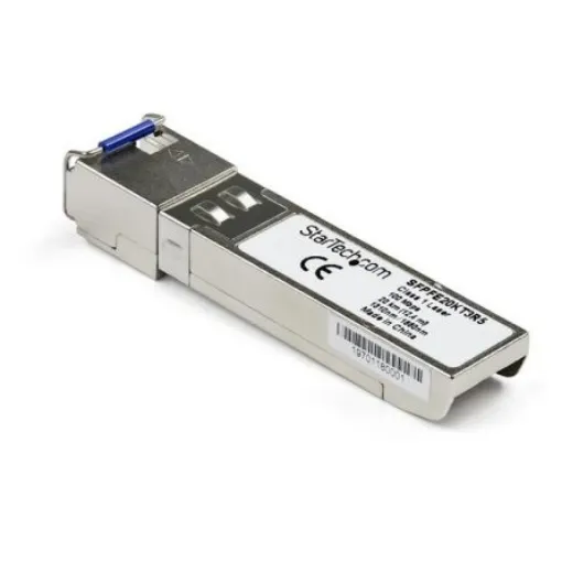 StarTech.com Juniper Compatible LC Single Mode SFP Transceiver Module, Full Duplex, 100Mbit/s - SFPFE20KT5R3 product image