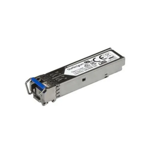 StarTech.com Juniper Compatible LC Single Mode SFP Transceiver Module, Full Duplex, 1000Mbit/s - SFPGE10KT3R4 product image