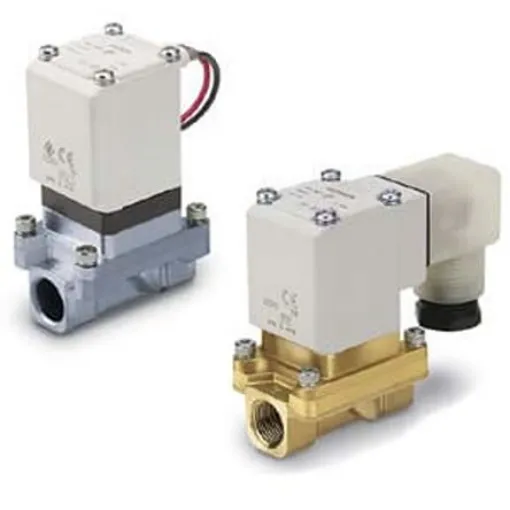 SMC Normally Closed Solenoid Valve - Rc 1/2 VXZ Series 24V dc - VXZ242FZ2AA product image