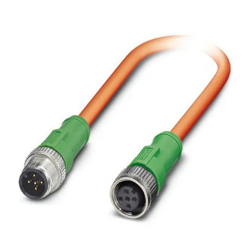 Phoenix Contact Straight Male 5 way M12 to Straight Female 5 way M12 Actuator/Sensor Cable, 2m - 1416137 product image