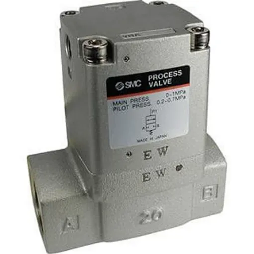 SMC Air Operated Pneumatic Control Valve - Air Rc 1/2 VNA Series - VNA201A-15A product image