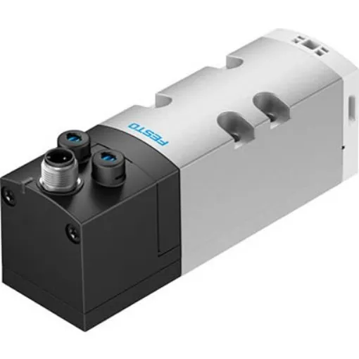 Festo 2X3/2-Way, Closed, Monostable Solenoid Valve - Electrical M12 VSVA Series 24V dc, 561369 - VSVA-B-T32C-AZD-D1-1R5L product image
