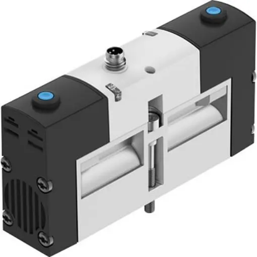 Festo 2X3/2-Way, Closed, Monostable Solenoid Valve - Electrical VSVA Series 24V dc, 534522 - VSVA-B-T32C-AZH-A1-1R2L product image