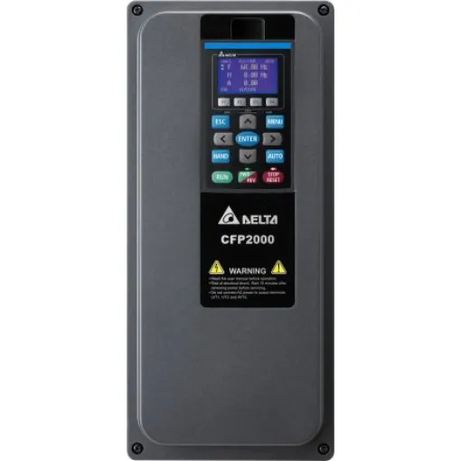 Delta Electronics Variable Speed Drive, 2.2 kW, 3 Phase, 460 V, 5.5/4 A, CFP2000 Series - VFD022FP4EA-52 product image