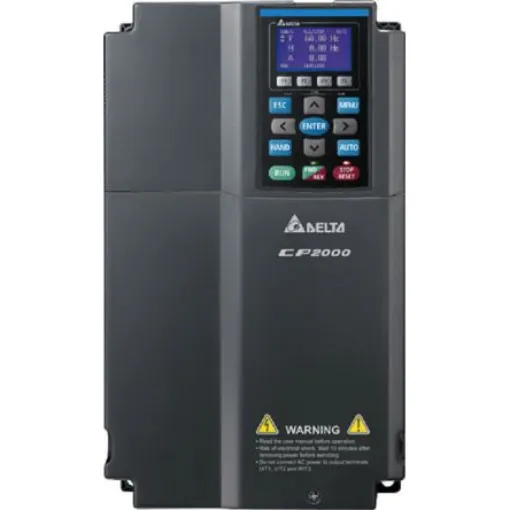 Delta Electronics Variable Speed Drive, 15 kW, 3 Phase, 460 V, 32/24 A, CP2000 Series - VFD150CP4EB-21 product image