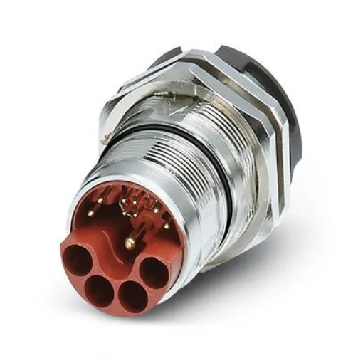 Phoenix Contact, 16272 IP67 Metal Rear Mount 3+N+PE Power Connector Plug, Rated At 30A, 630 V - 1627205 product image