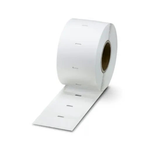 Phoenix Contact EML White White Print Label, 100mm Width, 73mm Height, 300Per Roll Qty - 0817125 product image