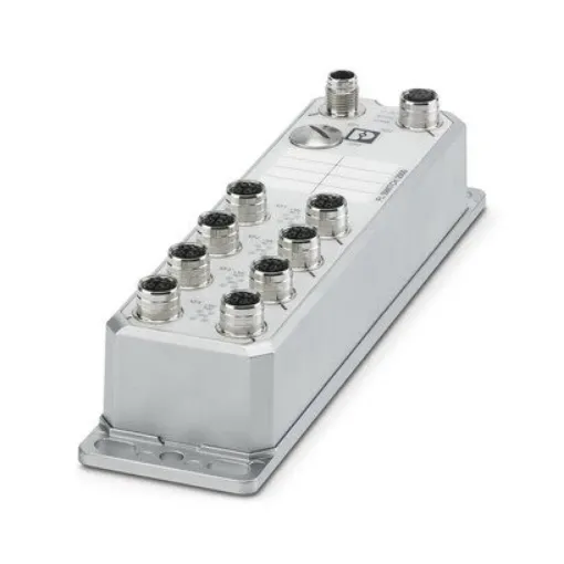 Phoenix Contact FL SWITCH 2708, Managed Switch 8 Port Industrial Ethernet Switch M12 - 1106615 product image