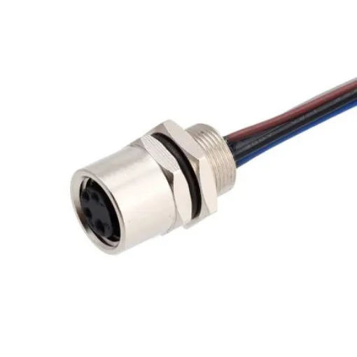 RS PRO Circular Connector, 4 Contacts, Front Mount, Socket, Female, IP67 - 2825373 product image