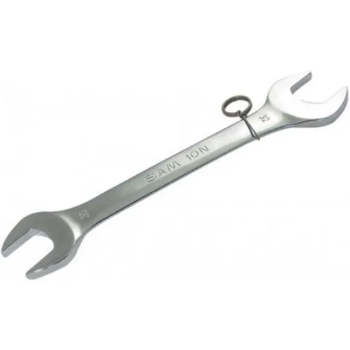 SAM Open-end Wrench, 358 mm Overall, 38 mm, 42 mm Jaw Capacity, Comfortable Soft Grip Handle - 10-38X42N-FME product image