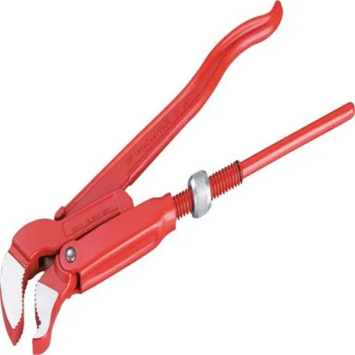 SAM 634-21 Pipe Wrench, 235 mm Overall, Bent Tip, 10mm Jaw - 634-10 product image