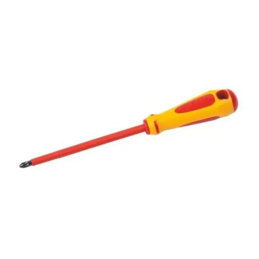 SAM Pozidriv  Screwdriver, 1 mm Tip, 125 mm Blade, VDE/1000V, 225 mm Overall - ZTB-1PZ125-FME product image