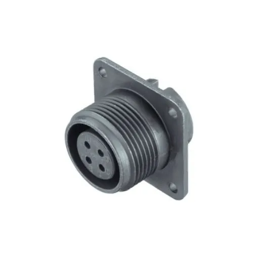 Fujikura 10 Way Panel Mount MIL Spec Circular Connector Socket, Socket Contacts,Shell Size 18mm, MIL-DTL-5015 - DMS 3102A18-1S product image