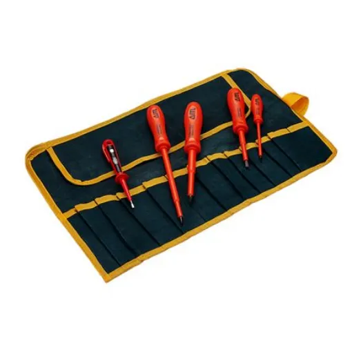 ITL Insulated Tools Ltd Flat Screwdriver Set, 5-Piece - 2150 product image