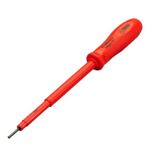 ITL Insulated Tools Ltd Hex Insulated Screwdriver, 4 mm Tip, 4 mm Blade, VDE/1000V, 280 mm Overall - 2600 product image