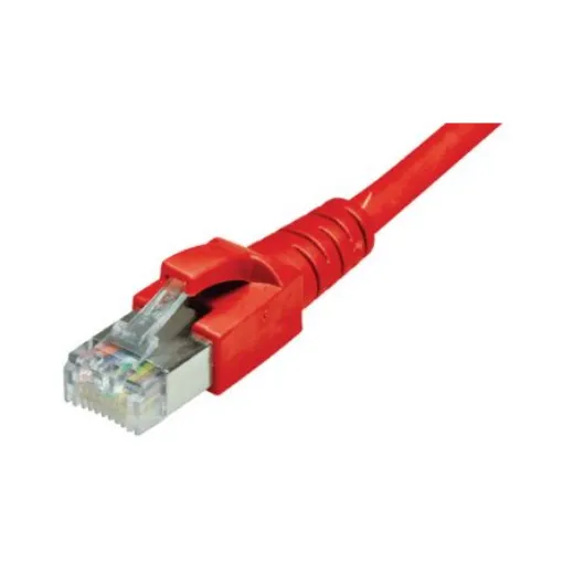 Dätwyler Cables, 5m Cat6a, Red RJ45 to Male RJ45 Male, S/FTP, Terminated PVC Sheath - 65366600DY product image