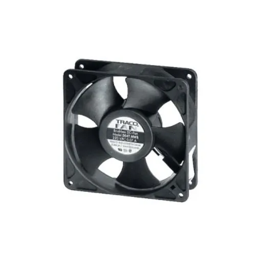 Tracofan Axial Fan, 230 V ac, ac Operation, 170m³/h, 130mA Max, 120 x 120 x 38mm - A12M30XTB product image