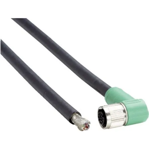 SICK Right Angle Female 12 way M12 to 12 way Connector & Cable, 10m - DOL-1212-W10MAC1 product image