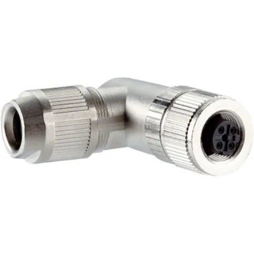 SICK, DOS Compact Power Connector Cable Mount Plug, 1.75A, 60 V - DOS-1204-WE product image
