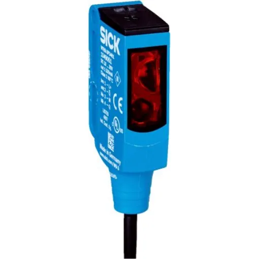 SICK Foreground Suppression Photoelectric Sensor, Rectangular Sensor, 600 mm Detection Range - WTF9-3P3011S05 product image