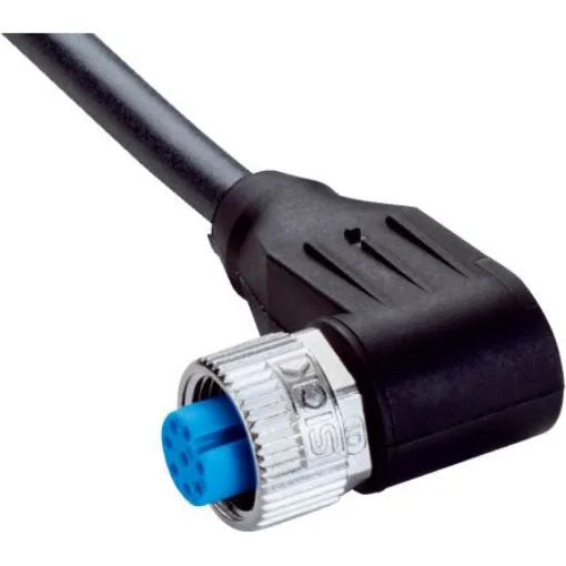 SICK Right Angle Female 8 way M12 to Connector & Cable, 2m - YG2A18-020UA5XLEAX product image