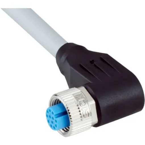 SICK Right Angle Female 12 way M12 to Connector & Cable, 5m - YG2A1B-100VH1XLEAX product image