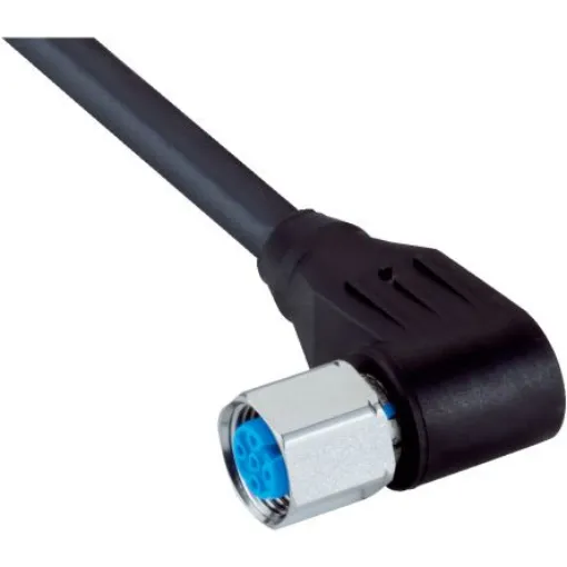 SICK Right Angle Female 4 way M12 to Connector & Cable, 10m - YG2A64-100UE1XLEAX product image
