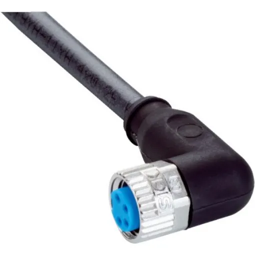 SICK Right Angle Female 4 way M8 to Connector & Cable, 10m - YG8U14-100UB3XLEAX product image
