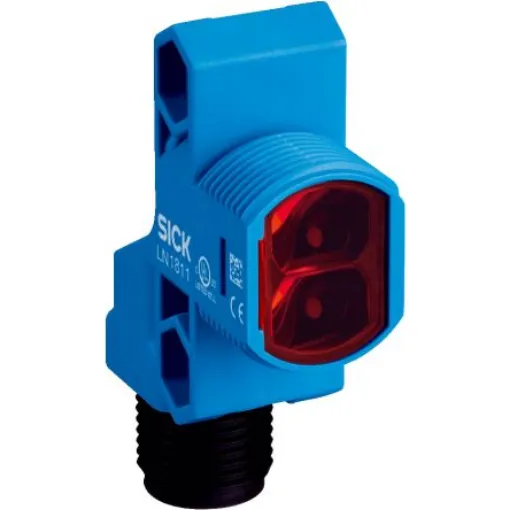 SICK Retroreflective Photoelectric Sensor, Rectangular Sensor, 5 m Detection Range - ZLD18-2FR4A8 product image