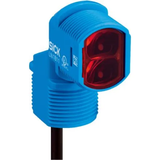 SICK Retroreflective Photoelectric Sensor, Barrel Sensor, 7.8 m Detection Range - ZLD18-4EZ0C2S20 product image