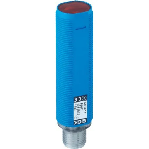 SICK Retroreflective Photoelectric Sensor, Cylindrical Sensor, 7.2 m Detection Range - GRL18-N2437 product image