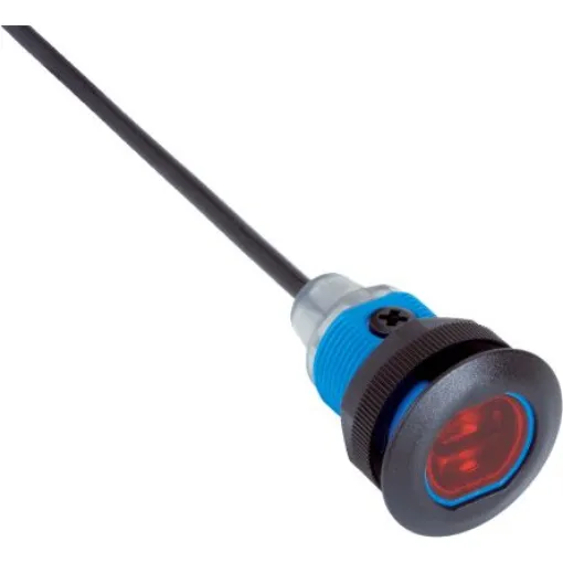 SICK Retroreflective Photoelectric Sensor, Cylindrical Sensor, 7.2 m Detection Range - GRL18SG-N1137 product image