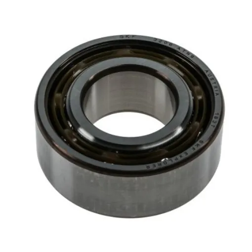 SKF 3206 ATN9 Double Row Angular Contact Ball Bearing- Open Type 30mm I.D, 62mm O.D product image