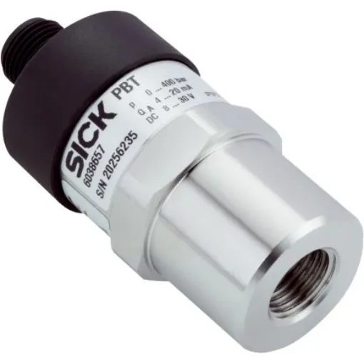 SICK PBT Series Pressure Sensor, 0bar Min, 400bar Max, Gauge Reading - PBT-RB400SG2SS0AMA0Z product image