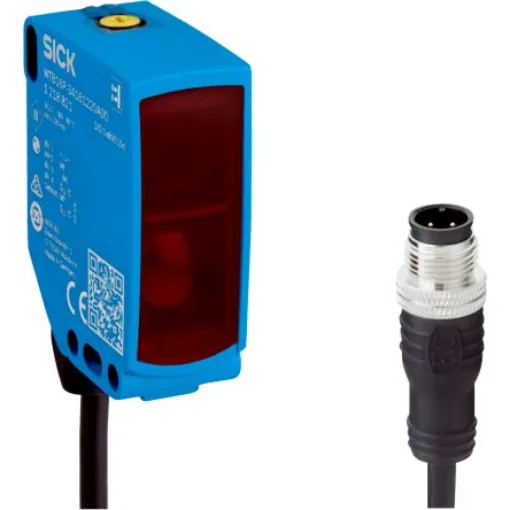 SICK Retroreflective Photoelectric Sensor, Rectangular Sensor, 5 m Detection Range IO-LINK - WLG16P-84162120A00 product image