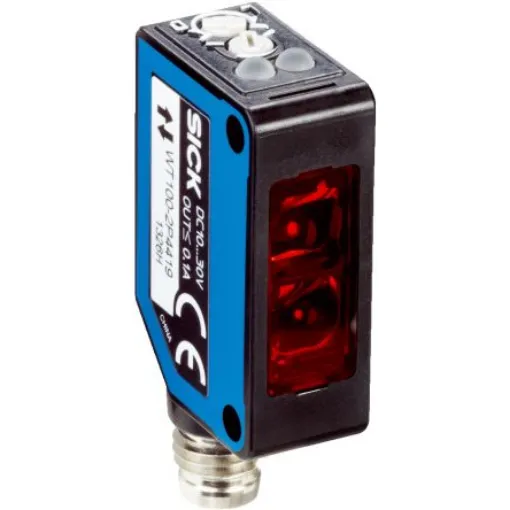 SICK Proximity Photoelectric Sensor, Rectangular Sensor, 140 mm Detection Range - WT100-2N3419 product image