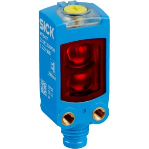 SICK IO-LINK Photoelectric Sensor, Rectangular Sensor, 220 mm Detection Range IO-LINK - WTB4FP-22167120A00 product image