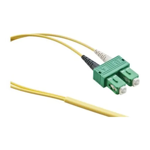 Leoni Kerpen LC to SC Single Mode OS2 Fibre Optic Cable, Yellow, 1m - LKD9A1310610000 product image