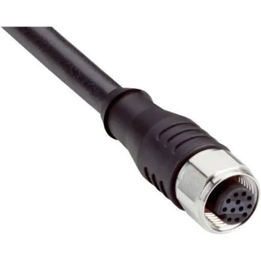 SICK Straight Female 12 way M12 to Unterminated Connector & Cable, 20m - YF2A6B-200XXXXLEAX product image