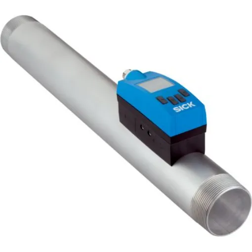 SICK FTMG Series Fluid Sensor Flow Sensor, 58.9 l/min Min, 11 L/min, 780.9 L/min Max - FTMG-ESR50SXX product image