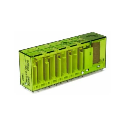 Elesta PCB Mount Force Guided Relay, 24V dc Coil Voltage, 9NO/1NC - SIR912-24VDC (H300475) product image
