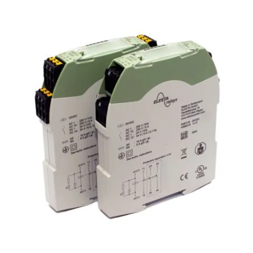Elesta DIN Rail Force Guided Relay, 12V dc Coil Voltage, 3 Pole, 2NO/1NC - SMF219-12VDC (H306701) product image