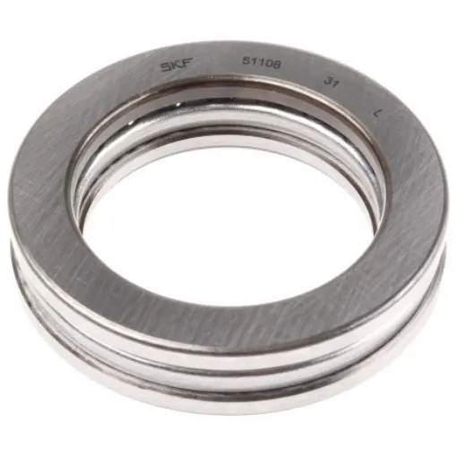 SKF 51108 Thrust Ball Bearing- Open Type 40mm I.D, 60mm O.D product image
