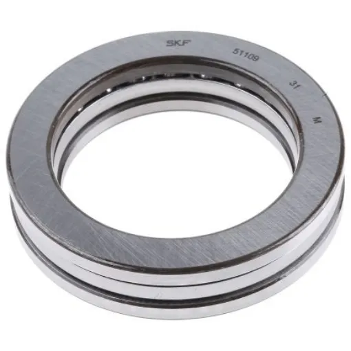 SKF 51109 Thrust Ball Bearing- Open Type 45mm I.D, 65mm O.D product image
