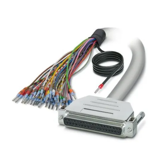 Phoenix Contact Unterminated to Straight Female 37 way 37 Pin D-sub Cable, 2m - 2926263 product image