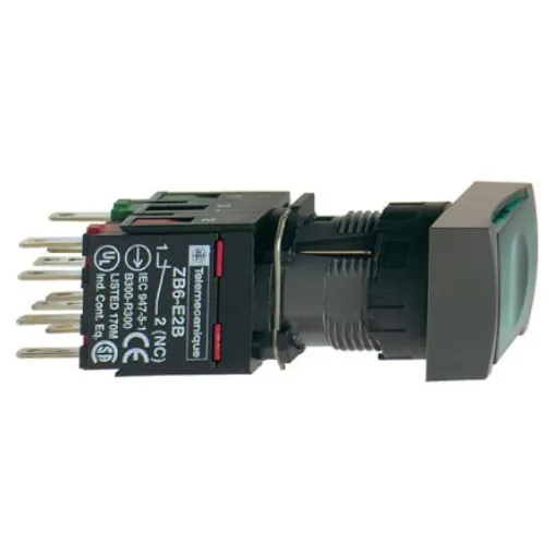 Schneider Electric Harmony XB6 Series, Spring Return, Emergency Stop Push Button Head 16mm Diameter - XB6DW3B5B product image
