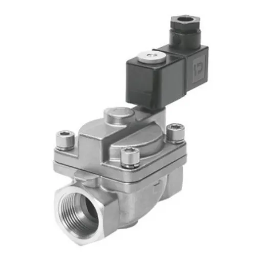 Festo 2/2 Way, Closed, Monostable Solenoid Valve - Electrical G 1 VZWP Series, 1489969 - VZWP-L-M22C-G1-250-V-3AP4-40 product image