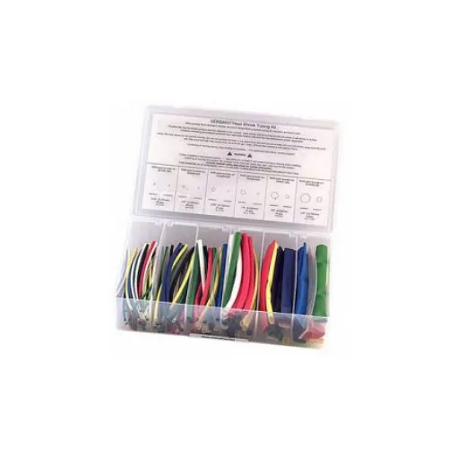nVent RAYCHEM Heat Shrink Tubing, Black 2:1 Ratio, VERSAFIT Series - VERSAFIT-KIT-2-COLOR product image
