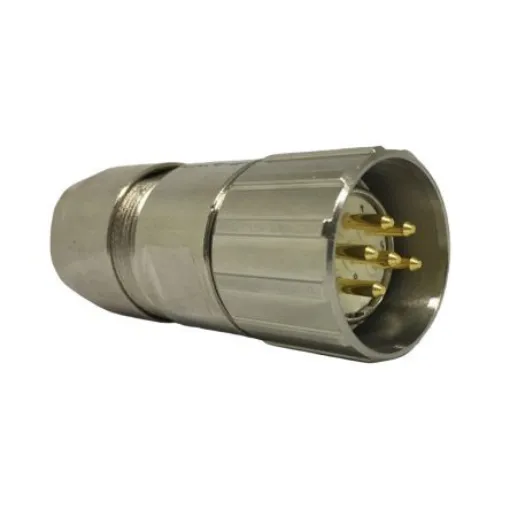 Hummel Circular Connector, 17 Contacts, Cable Mount, M23 Connector, Plug, Male, IP67, M 23 EMV Hummel Series - 7101 6 17 03 D product image