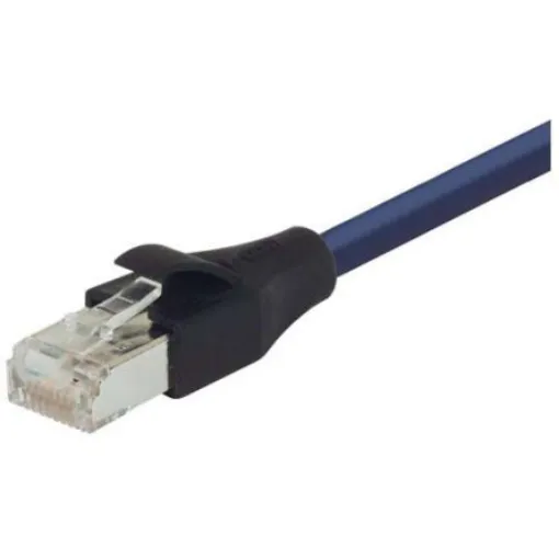 L-ComTRD, 20ft Cat6, Blue RJ45 to Male RJ45 Male, Aluminium/Polyester Foil Shielded, Terminated PVC Sheath - TRD695SCR-BL-20 product image